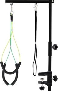 Adjustable Foldable Dog Grooming Arm with Holders