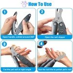 Quiet Dog Nail Trimmer for Sensitive Paws