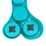 Interactive Dog Puzzle Treat Dispenser - Blue/Green