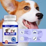 Eye Supplements for Dogs - 180 Chews for Vision