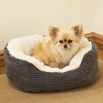 Rosewood Grey Jumbo Oval Dog Bed, Medium