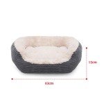 Rosewood Grey Jumbo Oval Dog Bed, Medium