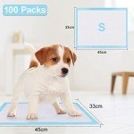 100 Pack Puppy Training Pads - Leakproof & Absorbent