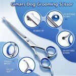 Gimars Heavy Duty Pet Grooming Scissors Set