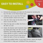 Pawpiz Small Dog Car Seat with Travel Bowl