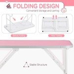 Foldable 32" Dog Grooming Table with Adjustable Arm