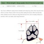 4 Pack Non-Slip Waterproof Dog Boots for Puppies