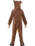 Brown Dog Costume with Hooded Jumpsuit for Kids