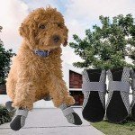 4 Pack Non-Slip Waterproof Dog Boots for Puppies