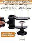 Adjustable Grooming Table Arm Clamps for Dogs
