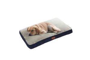 Blue Corduroy XL Dog Bed for 42-Inch Crate
