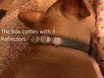 LORDDDON Adjustable Reflective Dog Repellent Collars