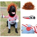 Funny Dog Chucky Costume for Halloween Fun