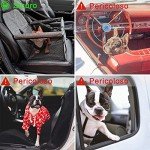 Dog Car Booster Seat with Washable Travel Bag