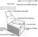 Dog Car Booster Seat with Washable Travel Bag