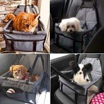 Dog Car Booster Seat with Washable Travel Bag