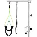 Adjustable Pet Grooming Arm with Loop and Clamps