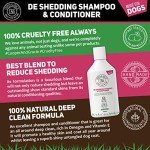 Natural De-Shedding Shampoo & Conditioner for Dogs