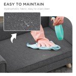 PawHut Elevated Dog Sofa Bed for Small Dogs