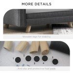 PawHut Elevated Dog Sofa Bed for Small Dogs