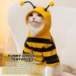 Cute Dog Bee Costume Hoodie for Halloween