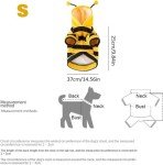 Cute Dog Bee Costume Hoodie for Halloween