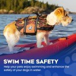 Paws Aboard Dog Life Jacket - Racing Flames