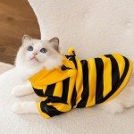 Cute Dog Bee Costume Hoodie for Halloween