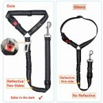 Dog Car Seat Belt Headrest Safety Harness - 2 Pack