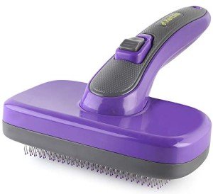 Hertzko Self-Cleaning Slicker Brush for Dogs & Cats