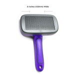 Hertzko Self-Cleaning Slicker Brush for Dogs & Cats