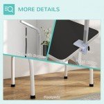 Foldable 32" Dog Grooming Table with Adjustable Arm