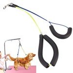 Adjustable Pet Grooming Leash and Belly Strap Set