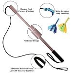 Interactive Flirt Pole for Dogs with Chew Toys