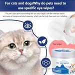 Dog Eye Wipes for Tear Stains and Debris