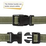 Adjustable Reflective Dog Collar for Medium Dogs