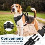 Funfox No Pull Dog Harness for Medium Breeds