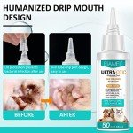 Dog Ear Cleaner Solution for Itching and Odors
