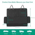 Non-Slip Dog Car Back Seat Cover for Kids