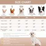 Brown Paw Pattern Medium Turtleneck Dog Sweater