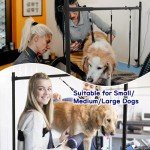 Adjustable Dog Grooming Arm with Clamps – H Shape