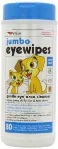 Jumbo Eye Wipes for Dogs by Petkin