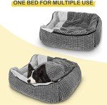 Cozy Hooded Dog Bed for All Sizes