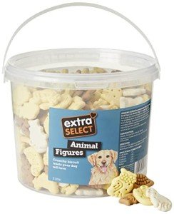 3L Bucket of Colorful Dog Treat Biscuits