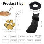 Waterproof Dog Boots with Anti-Slip Design