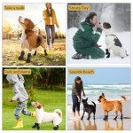 Waterproof Dog Boots with Anti-Slip Design