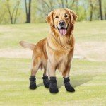 Waterproof Dog Boots with Anti-Slip Design