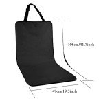 Waterproof Nonslip Dog Car Seat Cover - Front