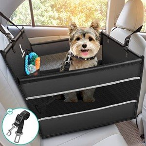 Wimypet Waterproof Dog Car Seat Booster for Travel