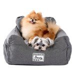 Petepela Waterproof Dog Booster Seat with Safety Belt